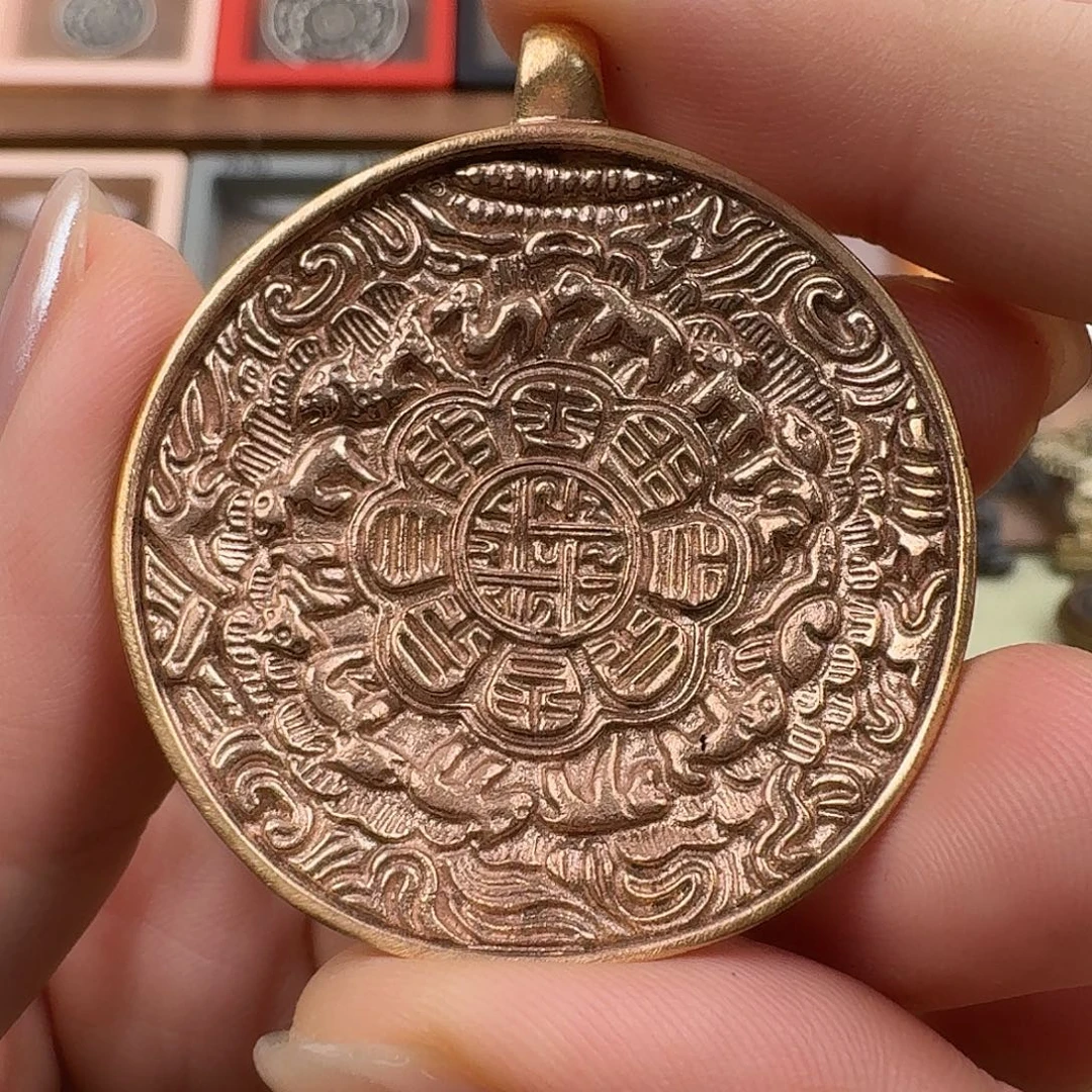 合金类紫铜加银莲花好看好看好看