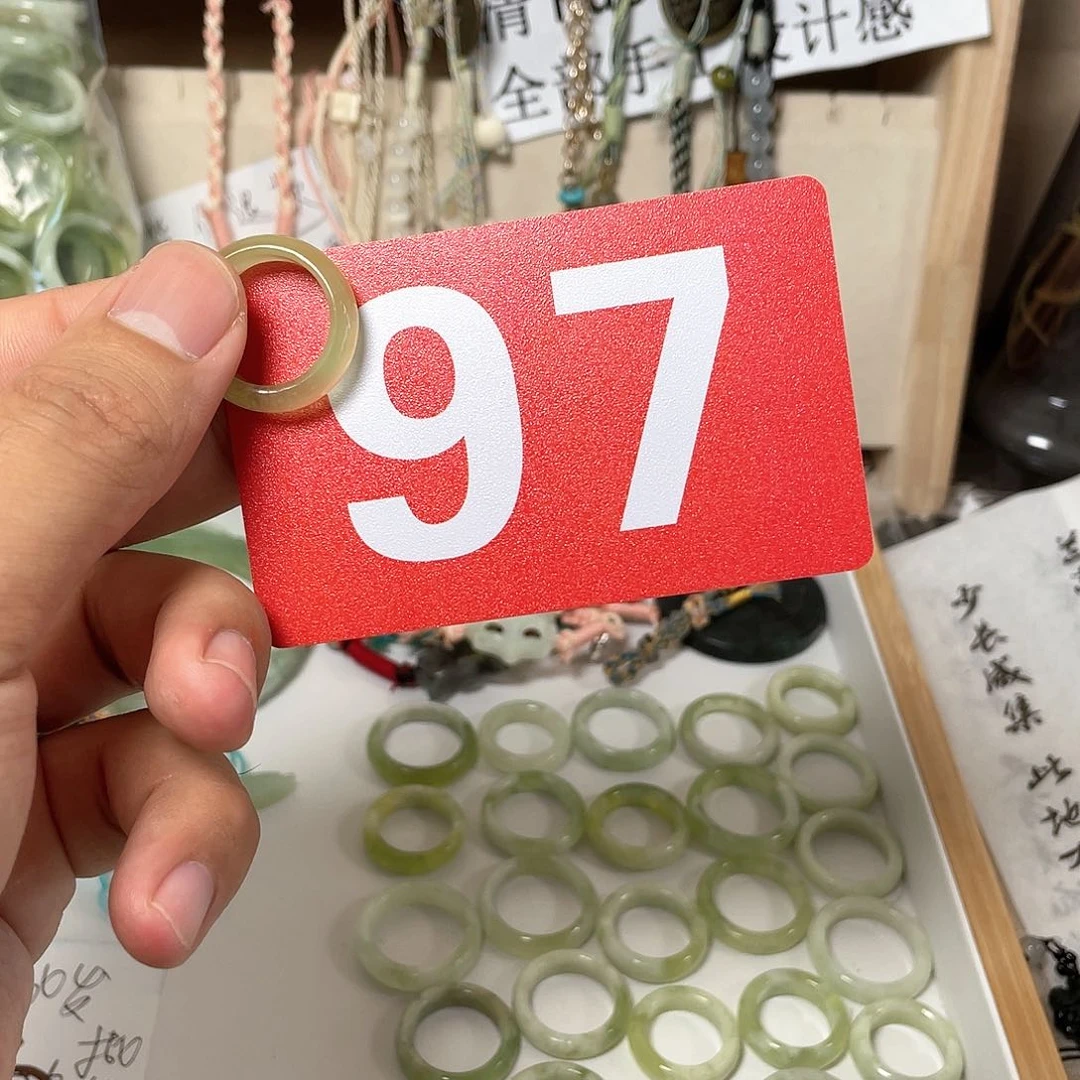 蛇纹石玉手链合金月*。