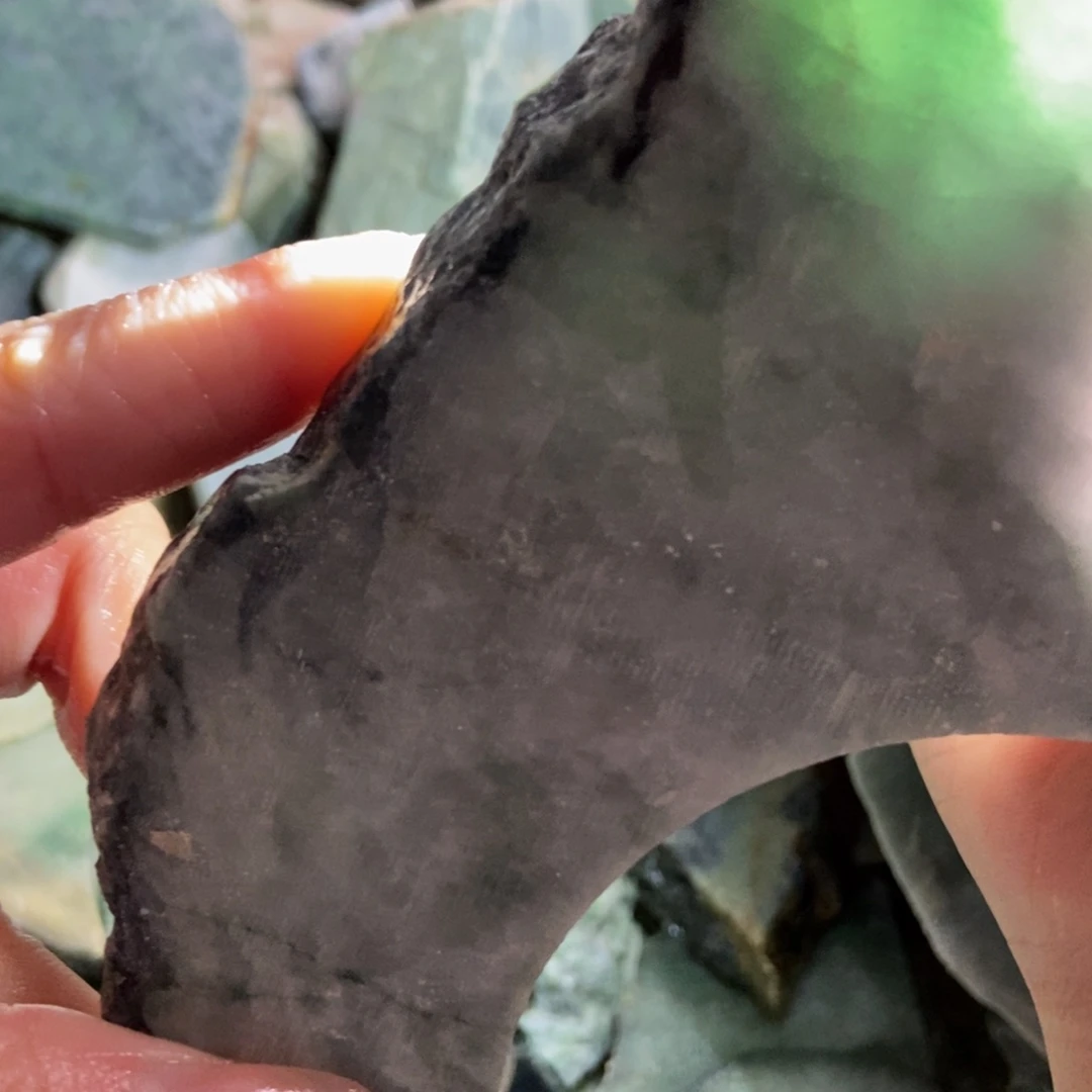 翡翠未镶嵌挂件天然翡翠