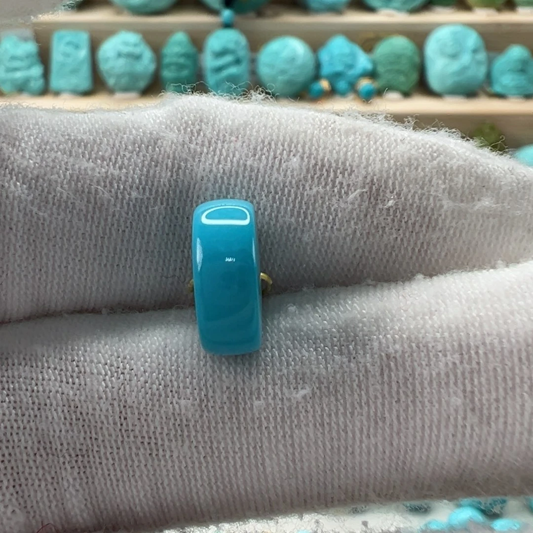 未镶嵌绿松石直切珠10.8x4.4mm