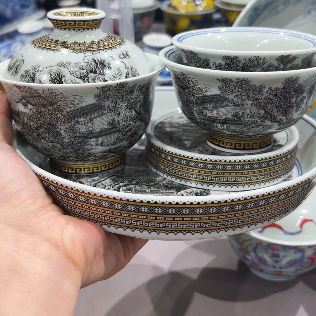 瓷片景德镇瓷器精品展示