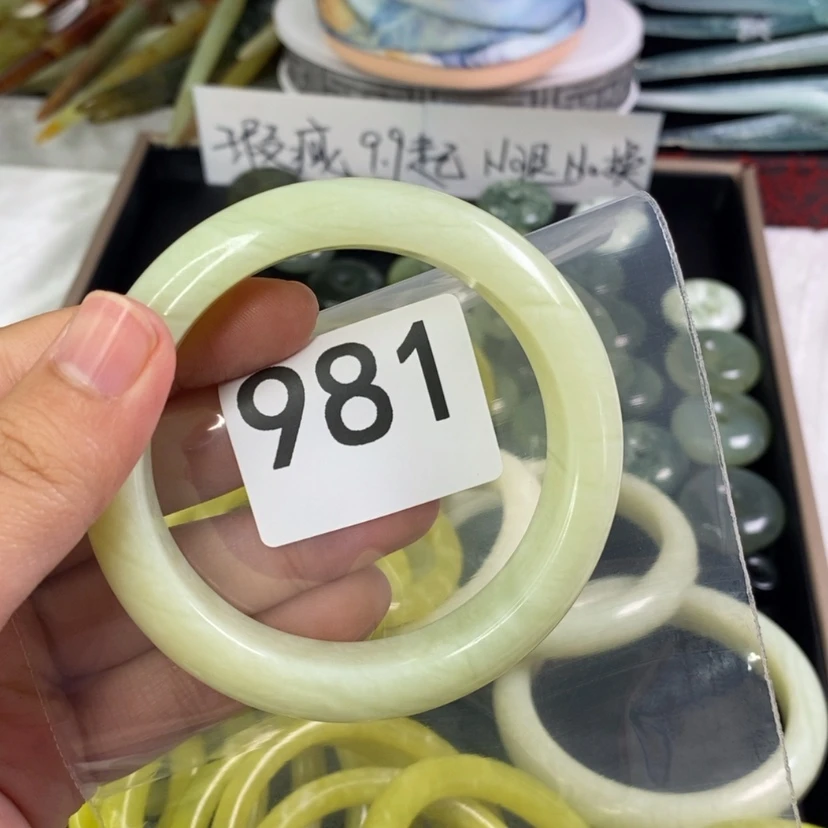 【闪购商品】岫玉发饰未镶嵌夹***堂