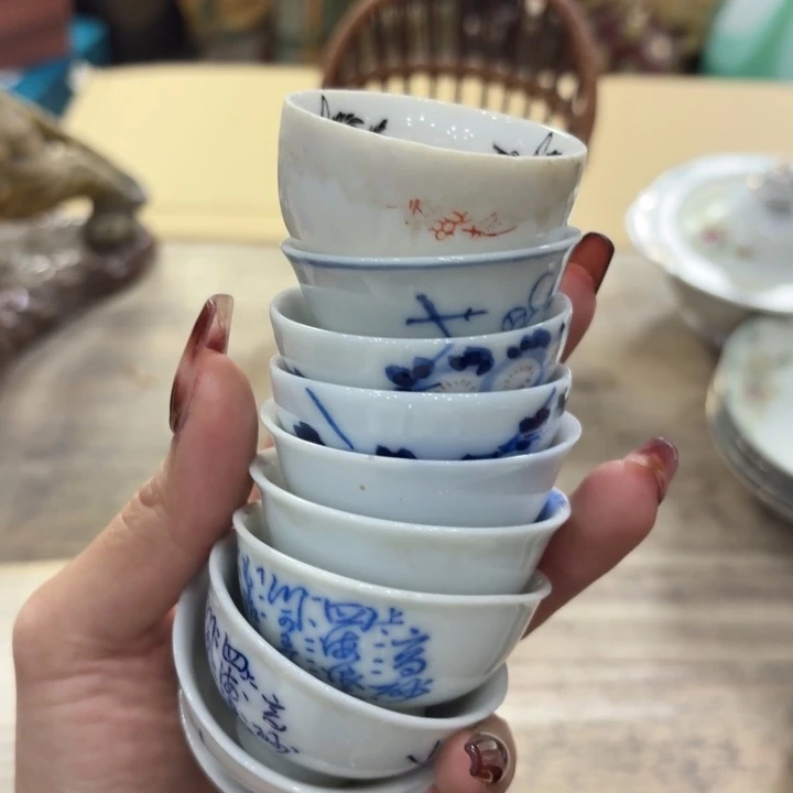 陶瓷古美术置物摆件