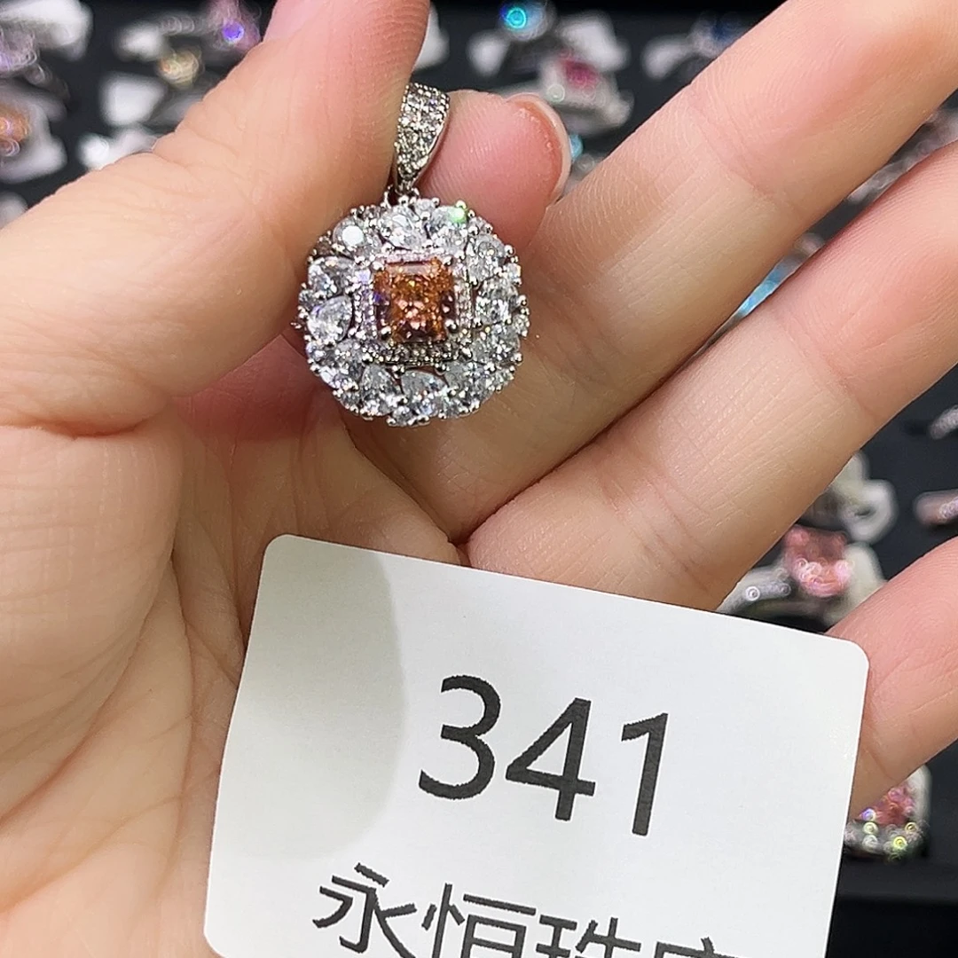 莫桑石非金属341孤品