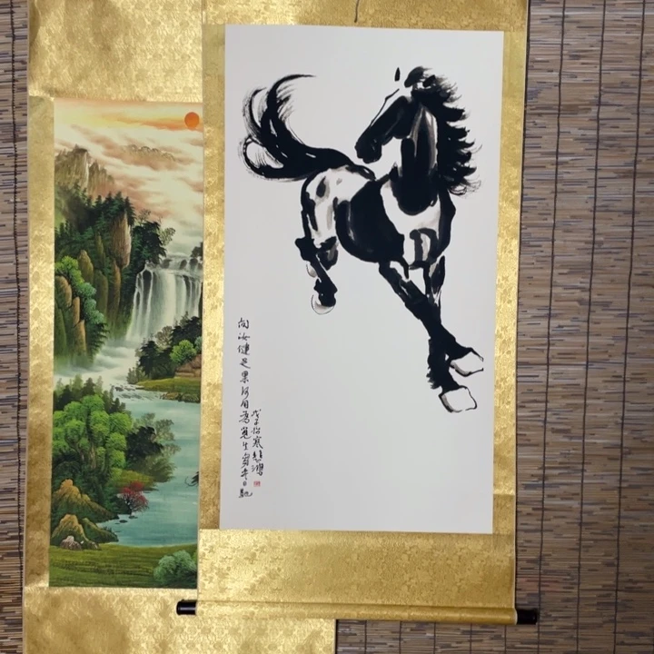 竖款家装装饰画11