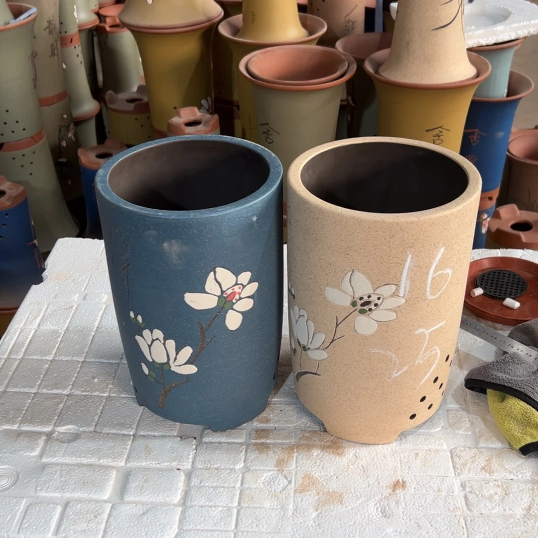 宜兴川阁紫砂花盆16/25