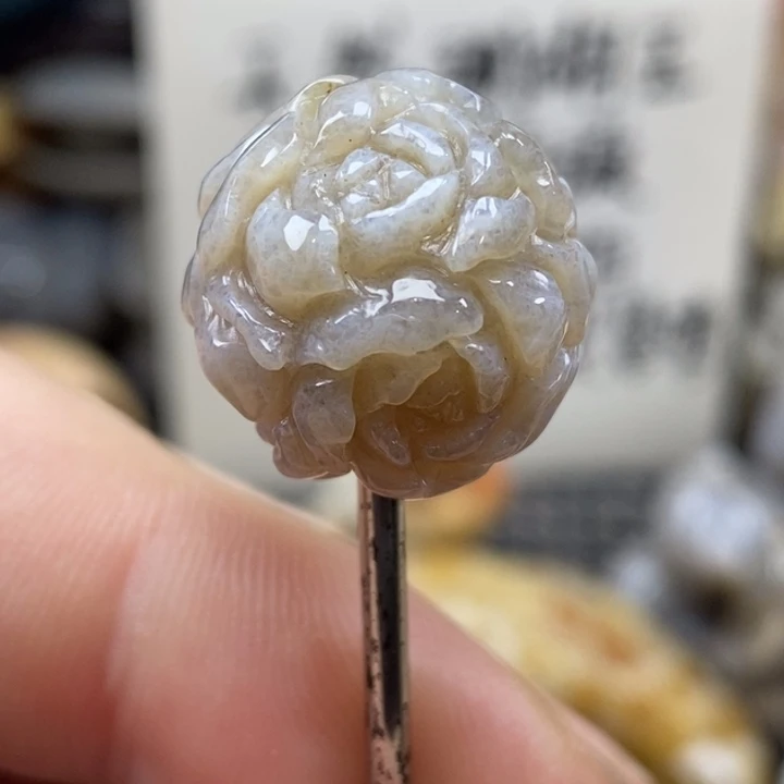 硅化珊瑚（珊瑚玉）未镶嵌颈饰