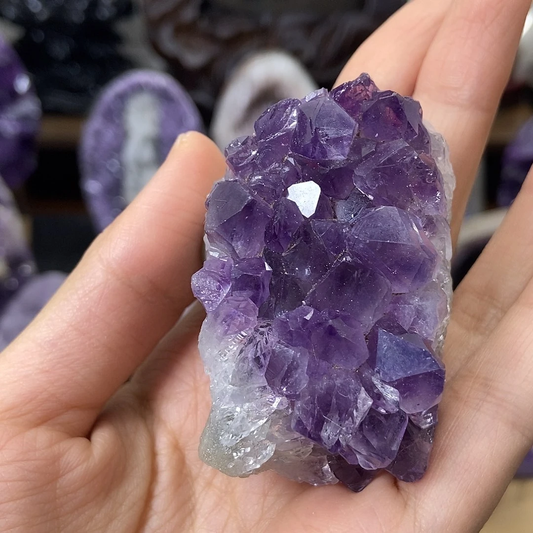 大型摆件（非配饰）紫晶未镶嵌