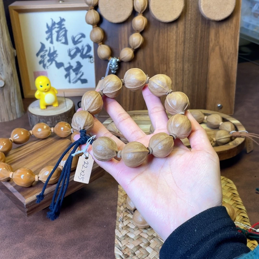 橄榄核手串/手链人***。2225梅林铁核
