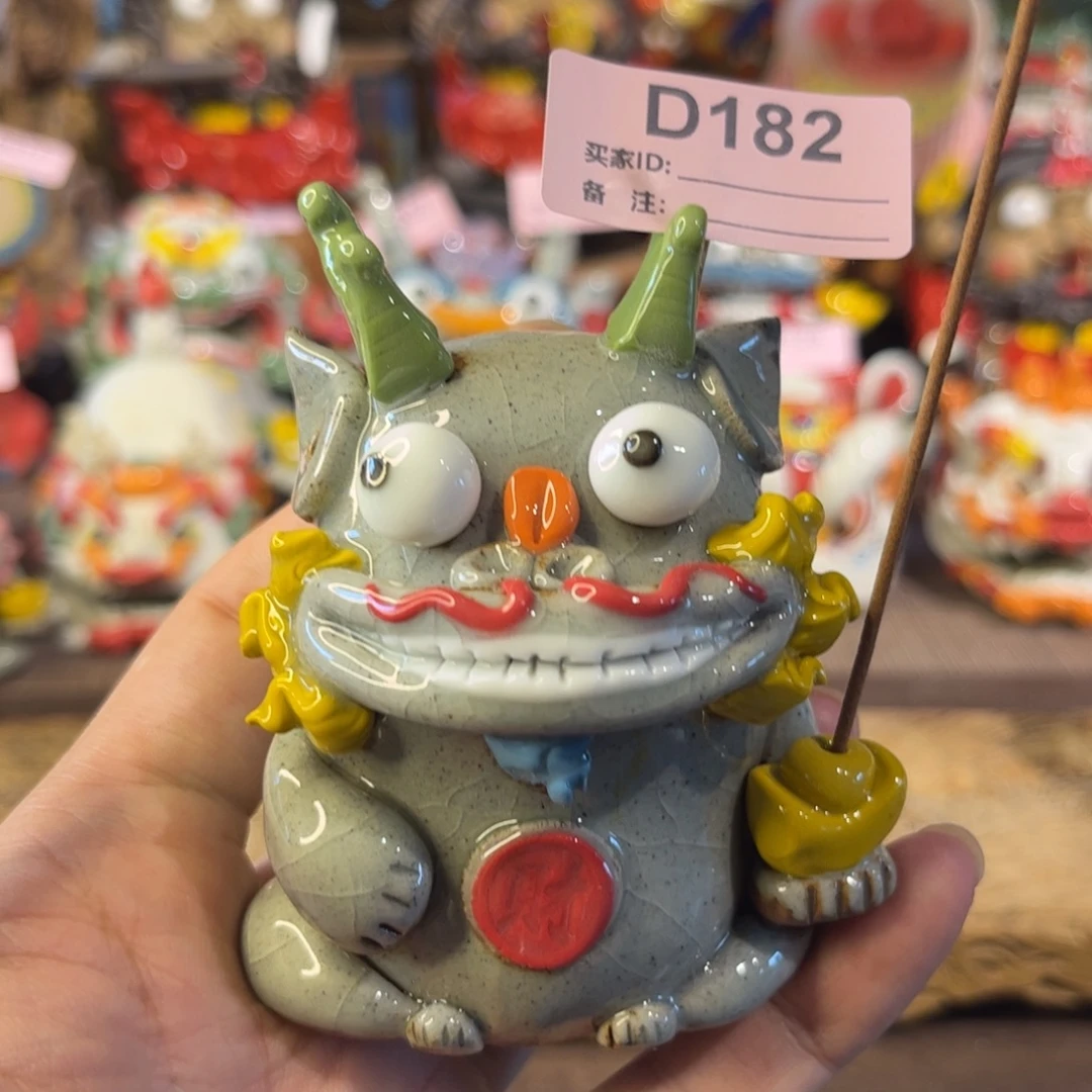 泥塑纯手工茶宠摆件