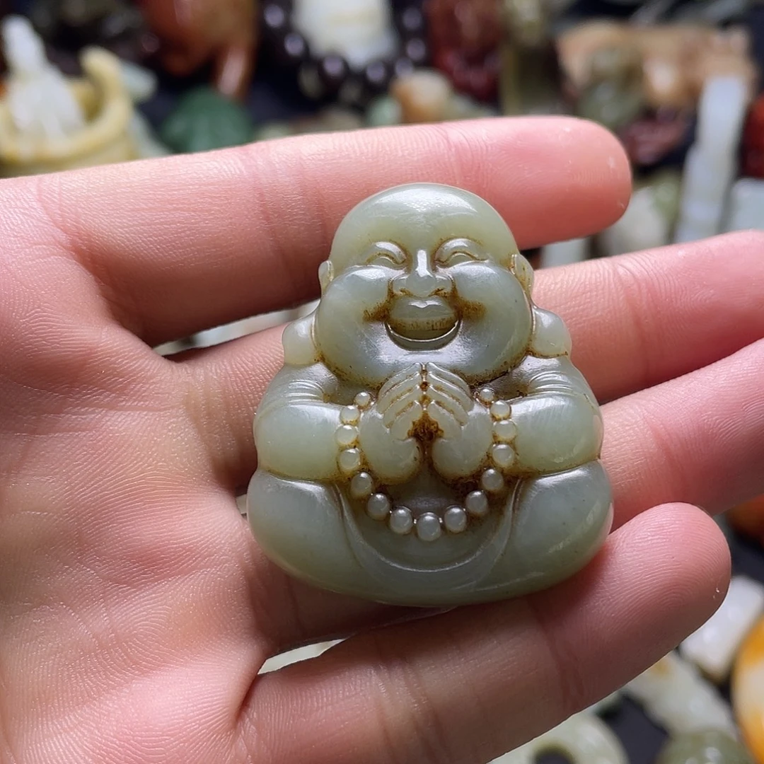 和田玉（糖玉）未镶嵌颈饰