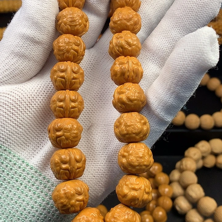 猴头核桃手串猴头