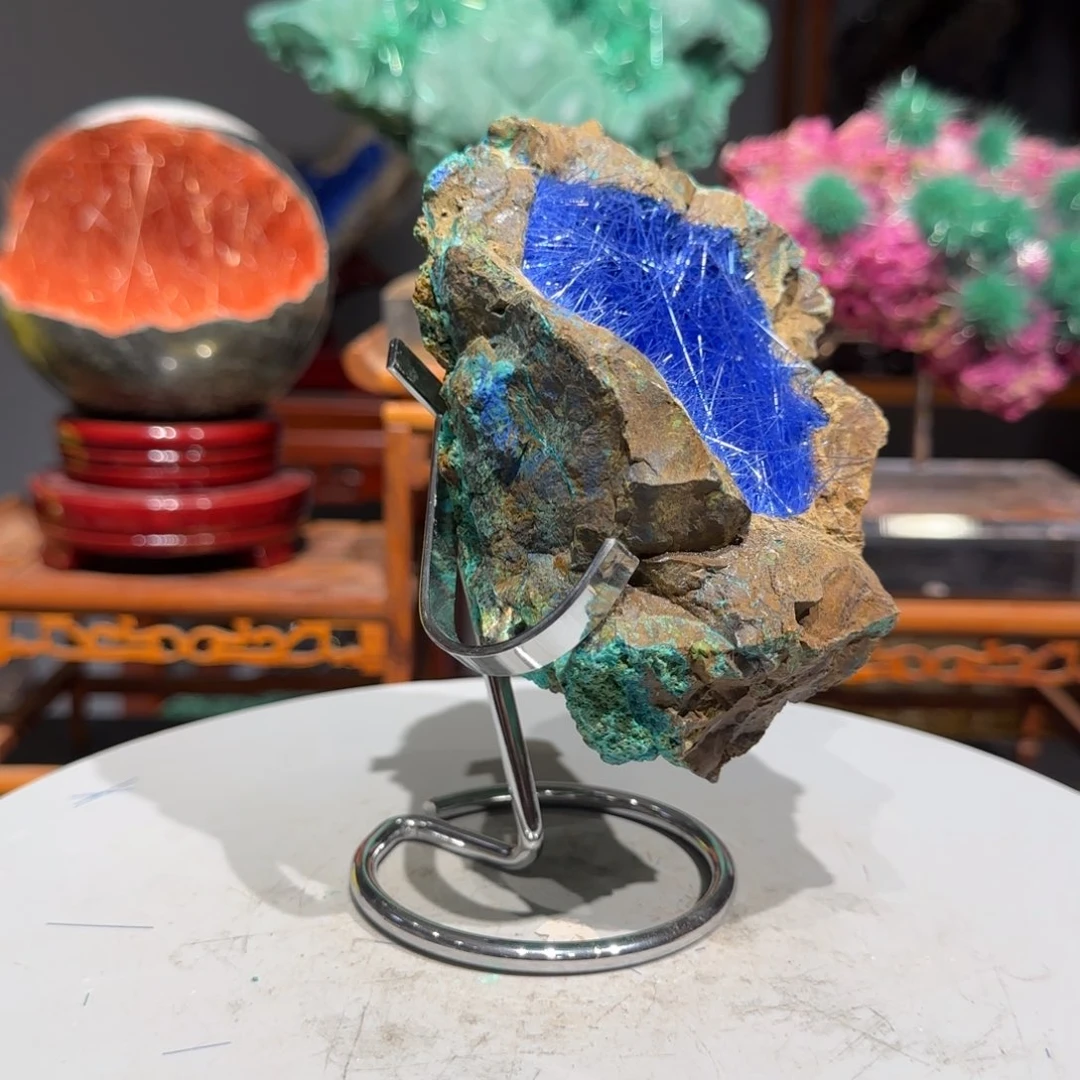 紫砂精品摆件矿晶玮*