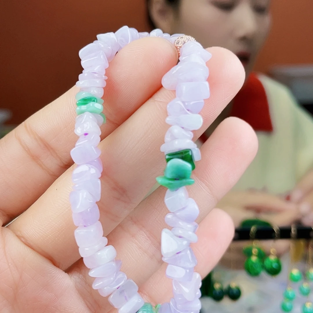 翡翠未镶嵌耳饰饰品