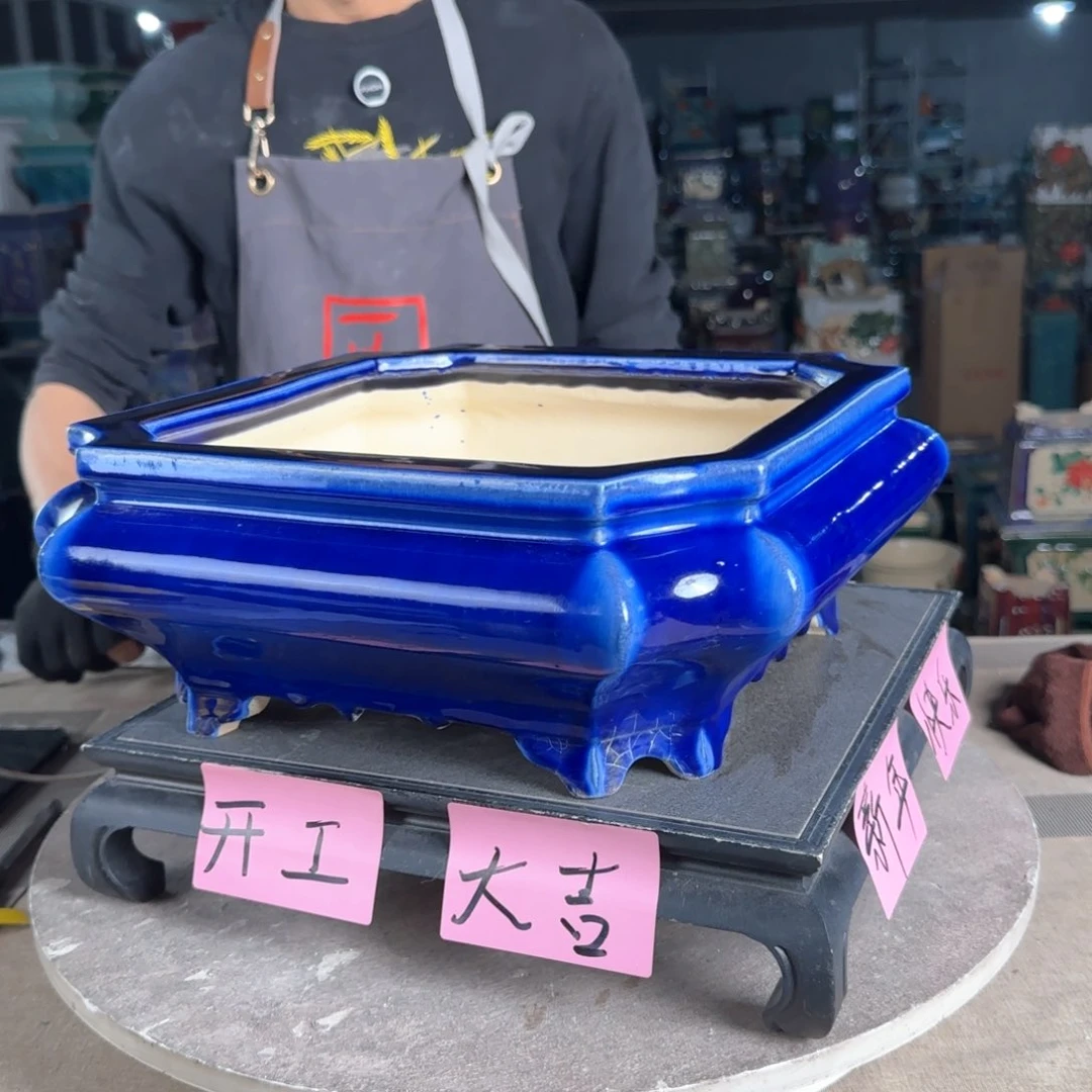 一风堂石湾花盆。微瑕