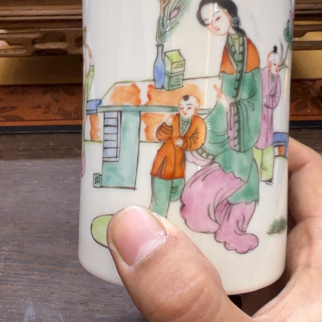 坚***石瓷片瓷器摆件、茶室雅器