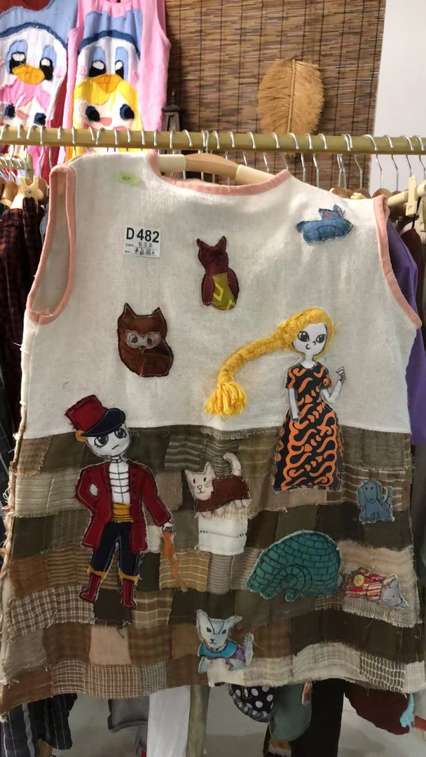 手工贴布——亚萍宝子专拍连衣裙补差价