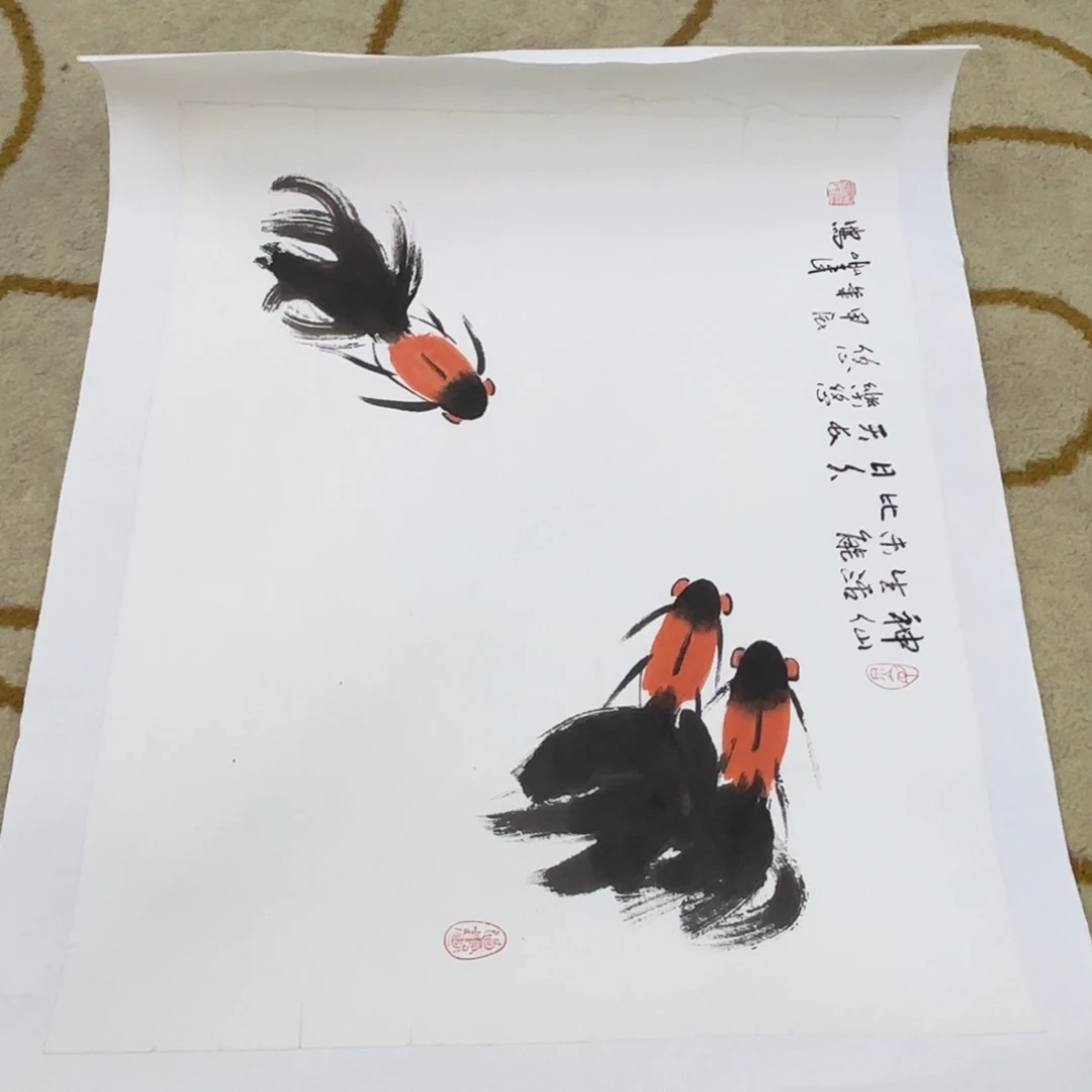 国画国画老师作品刘