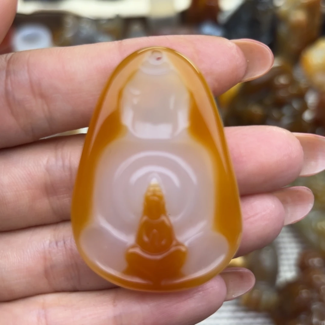 玛瑙/玉髓挂件未镶嵌