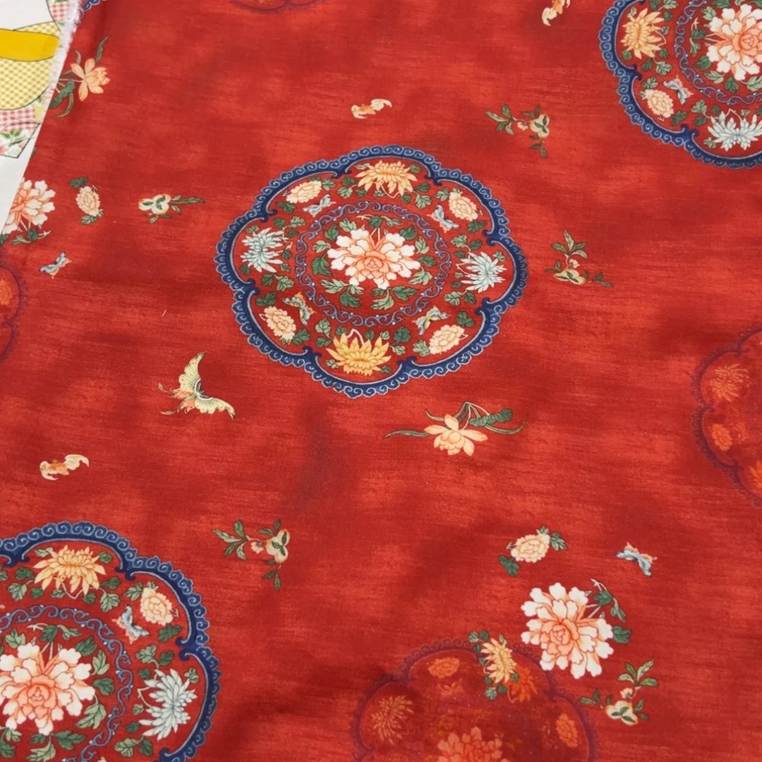 棉一米价纯棉8安帆布1.5米宽果子块