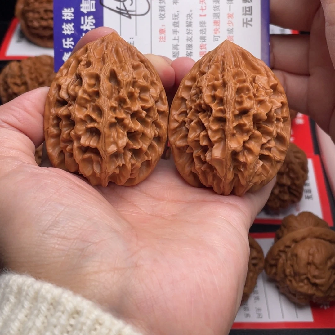 文玩核桃把件招财鼠43克重63