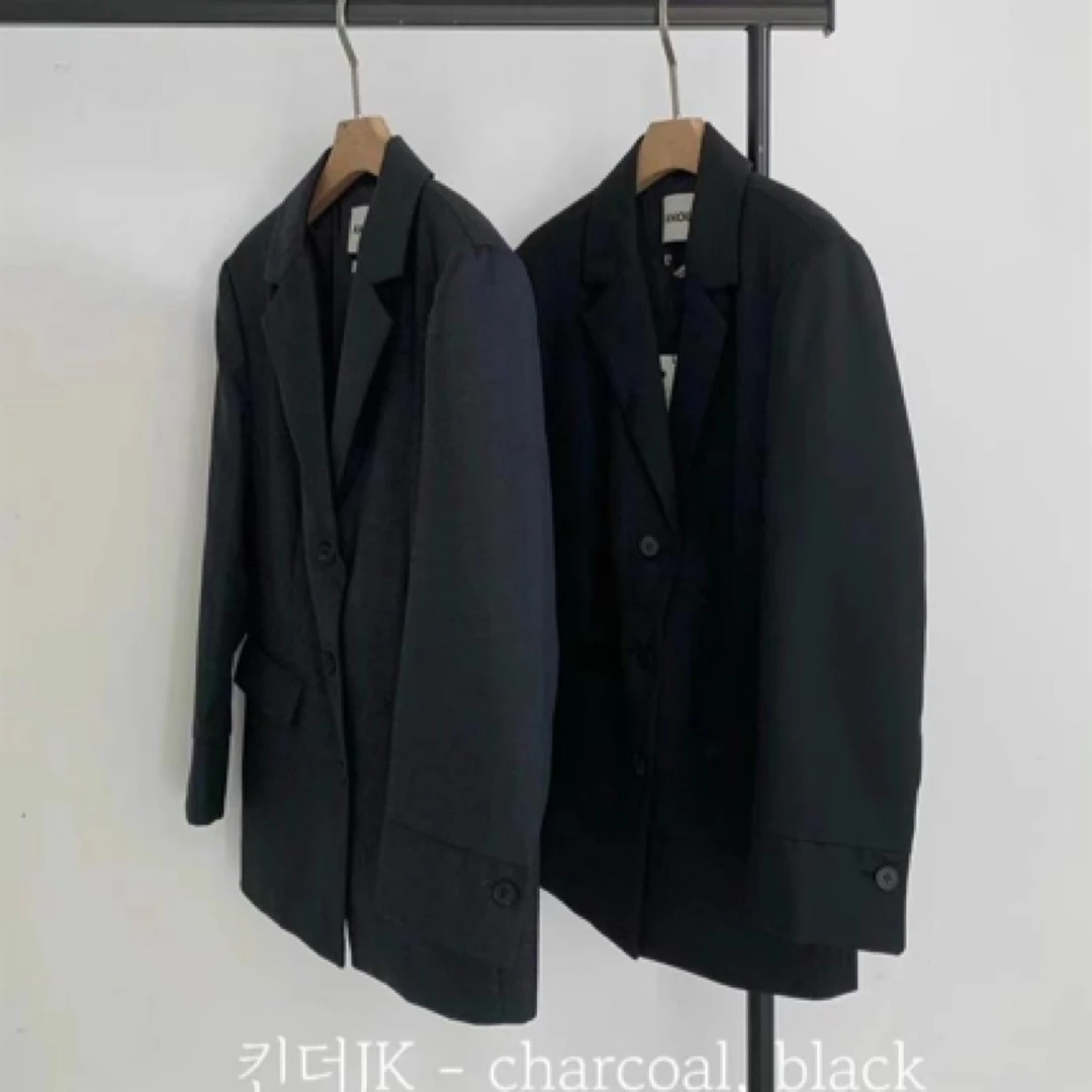 现韩国东大门代ANOU女新气质百搭宽松通勤休闲西装外套