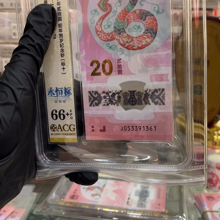 塑料蛇钞无47标十66分053391361