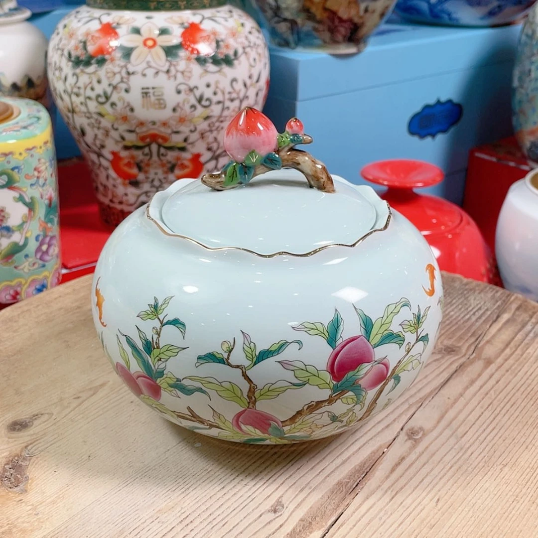 【闪购商品】罐陶瓷茶叶罐密封罐