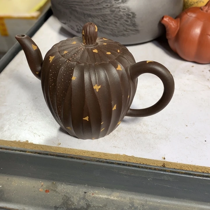 紫砂茶壶原矿手工153