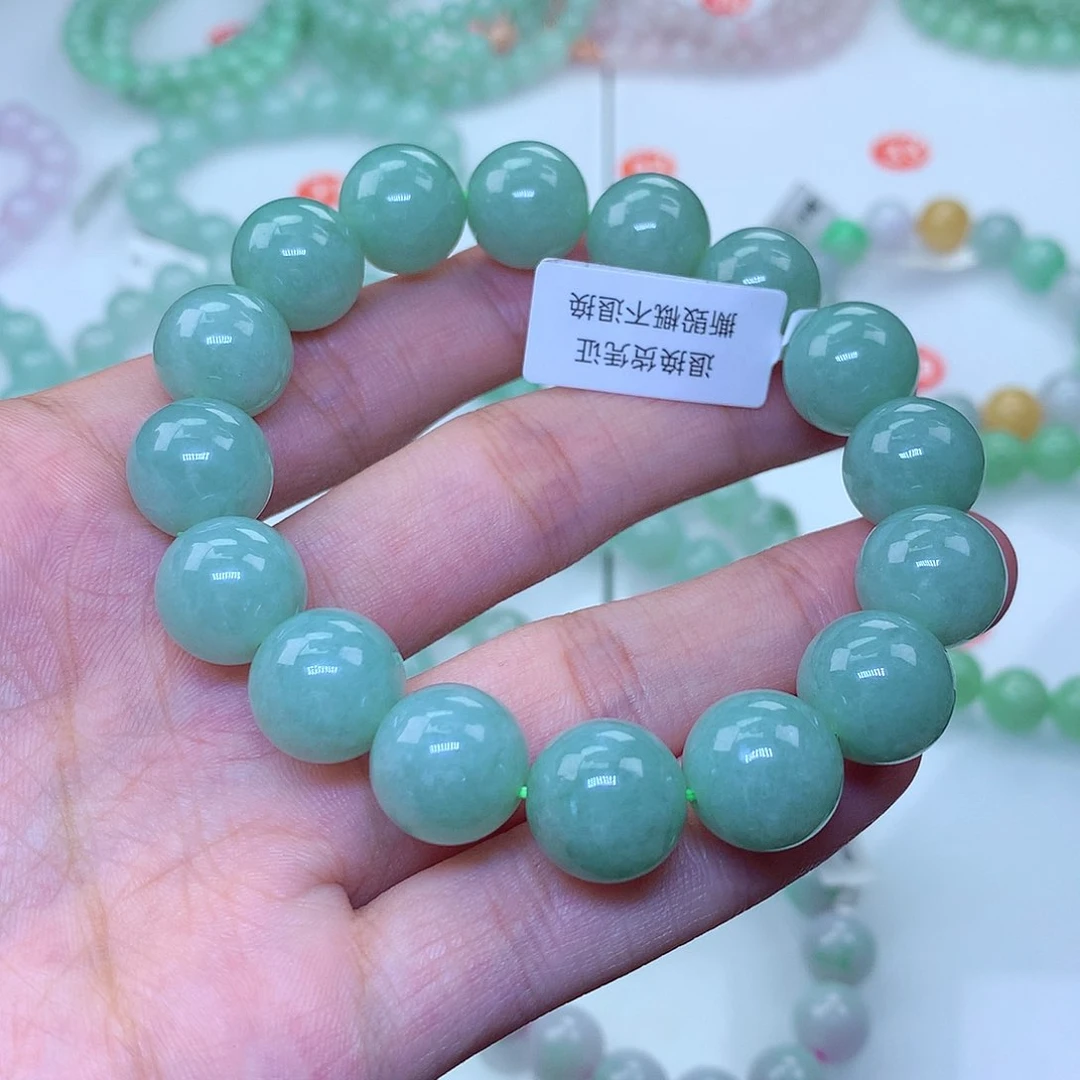 翡翠未镶嵌毛衣链