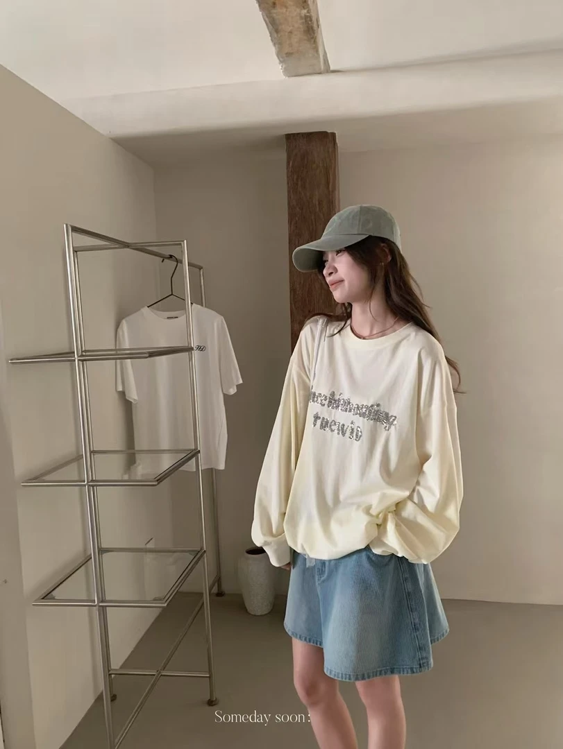 Someday晶晶长袖T恤