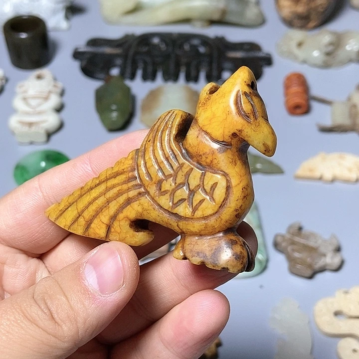 和田玉未镶嵌颈饰49