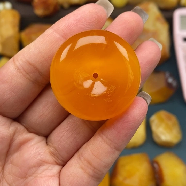 未镶嵌定制琥珀蜜蜡