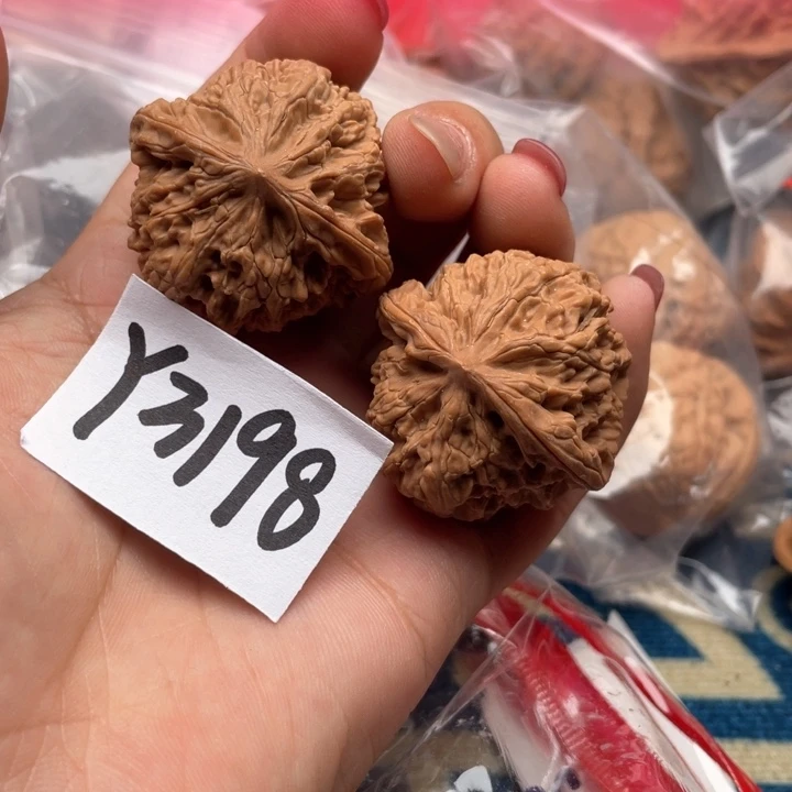 文玩核桃把件野牛