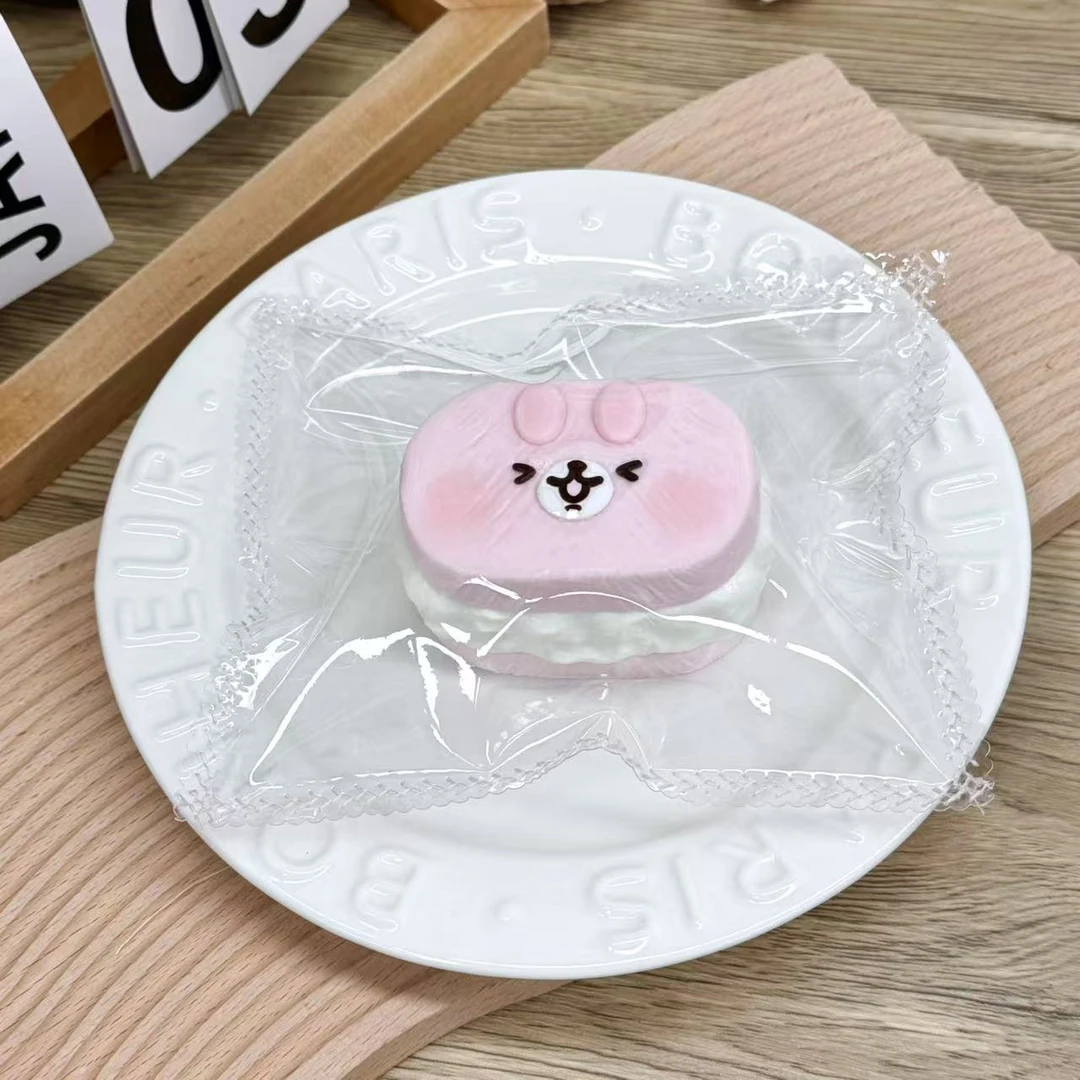 【卡娜赫拉夹心饼干】纯手工食品级硅胶捏捏乐解压玩具