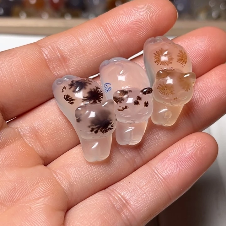 玛瑙/玉髓手镯未镶嵌故****～