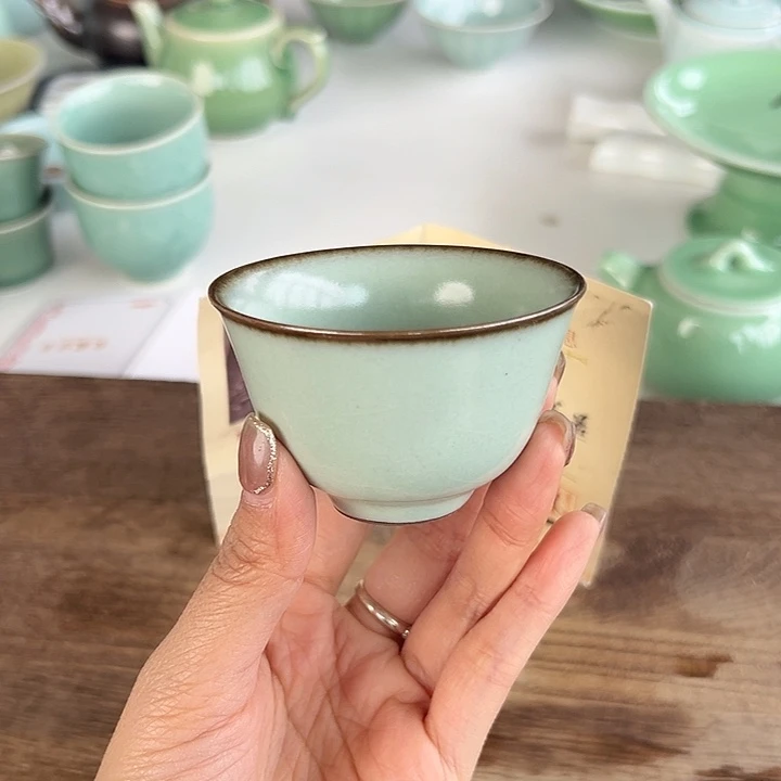 小米茶器龙泉青瓷