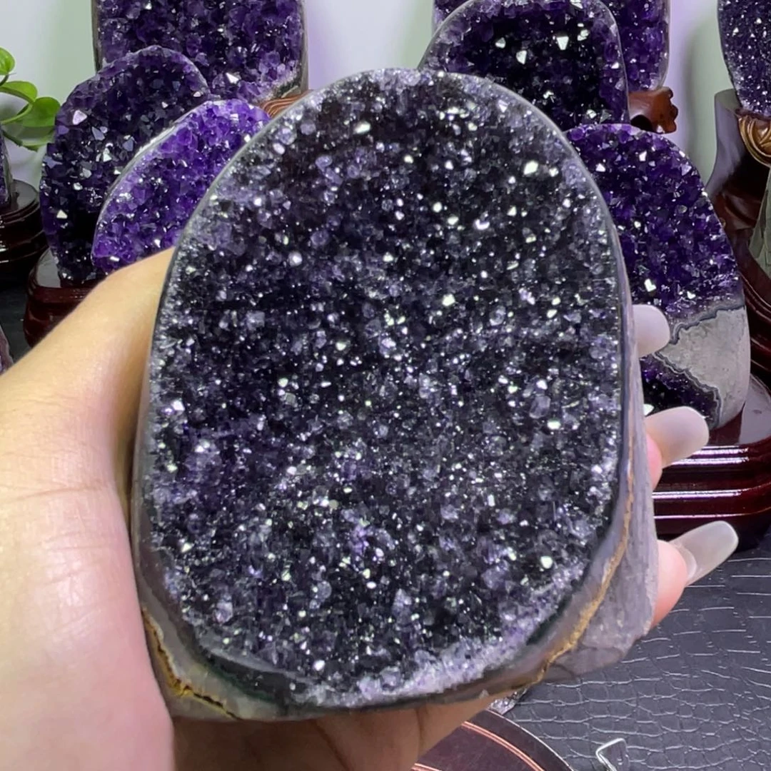 未镶嵌大型摆件（非配饰）紫晶