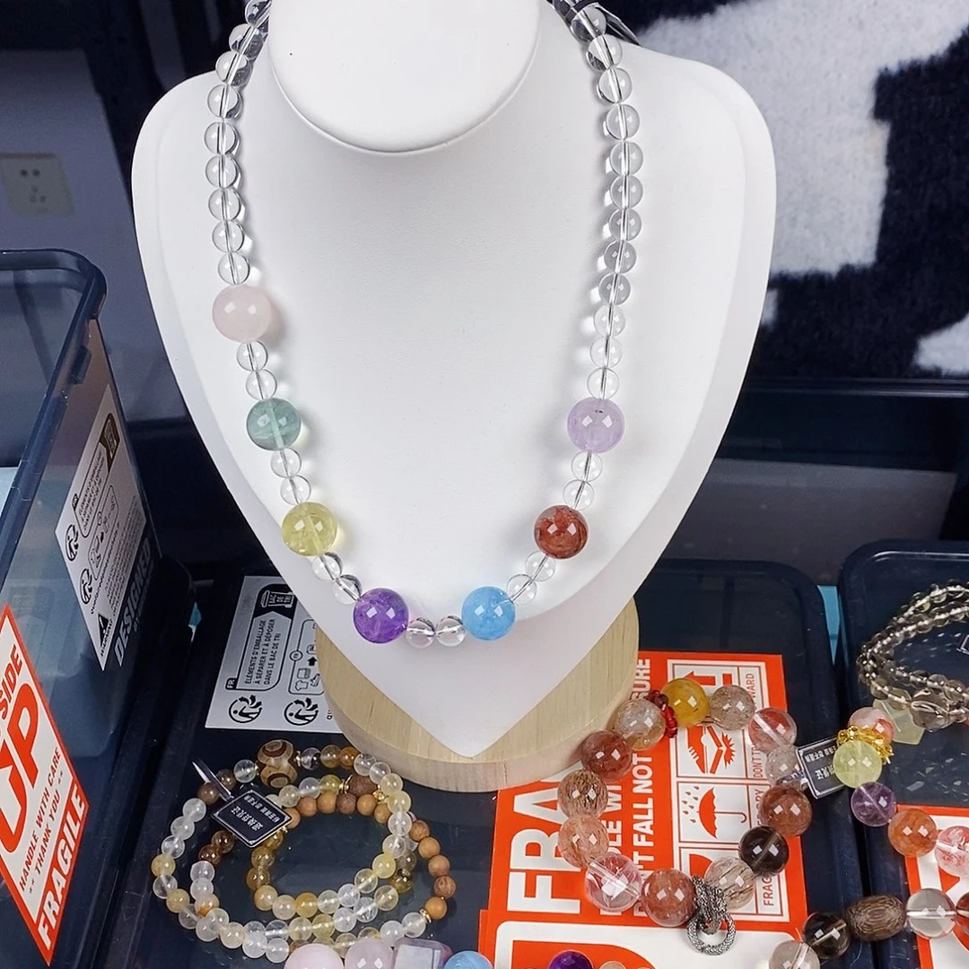 水晶银S925镶嵌手链