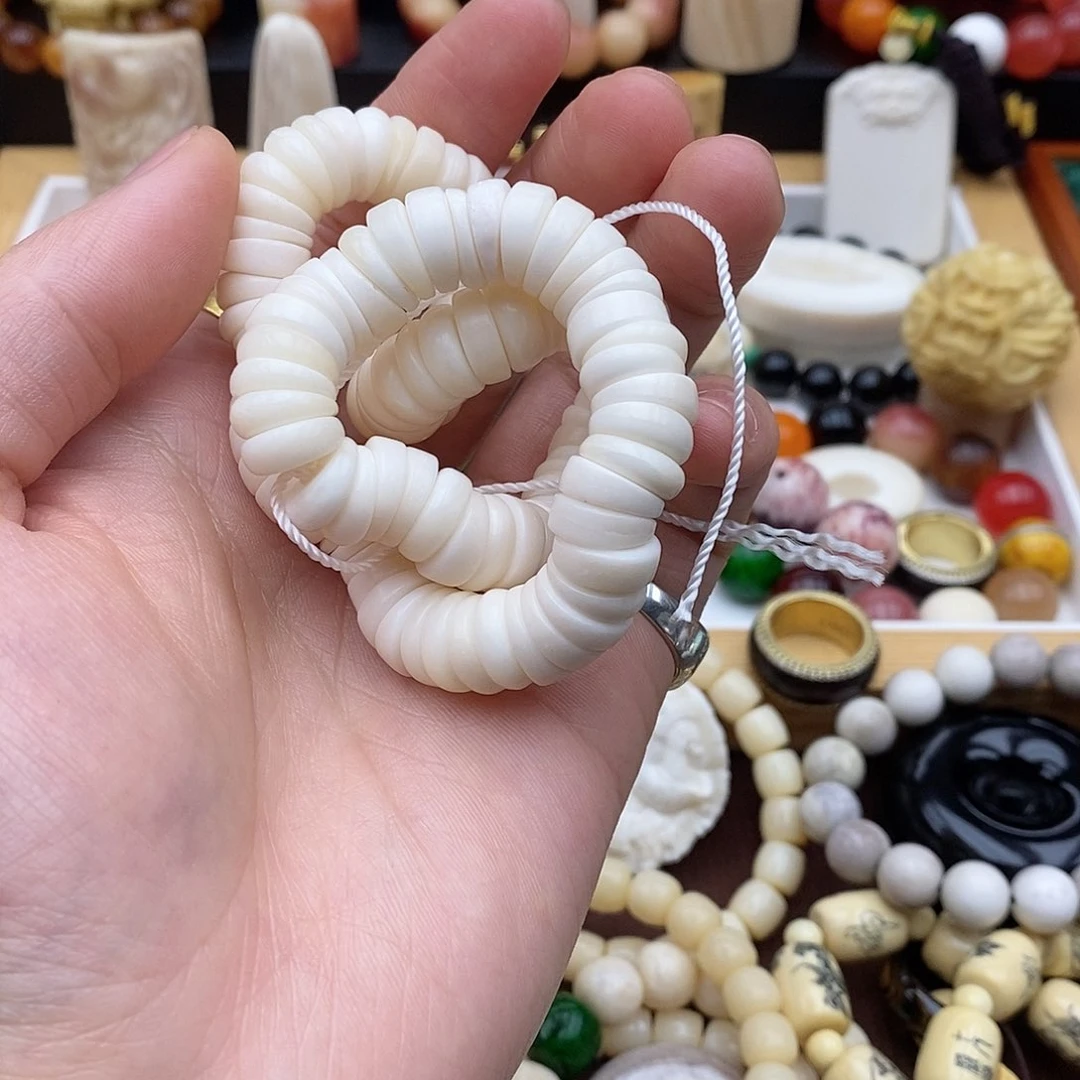 驼骨手串/手链灰**年12mm鹿角骨