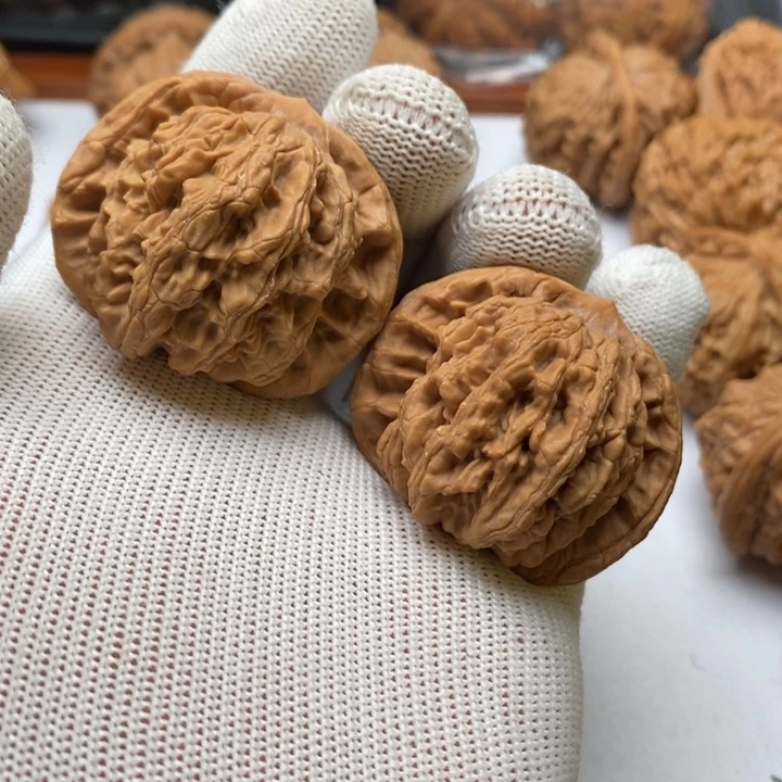 文玩核桃把件猫**赵9至尊虎