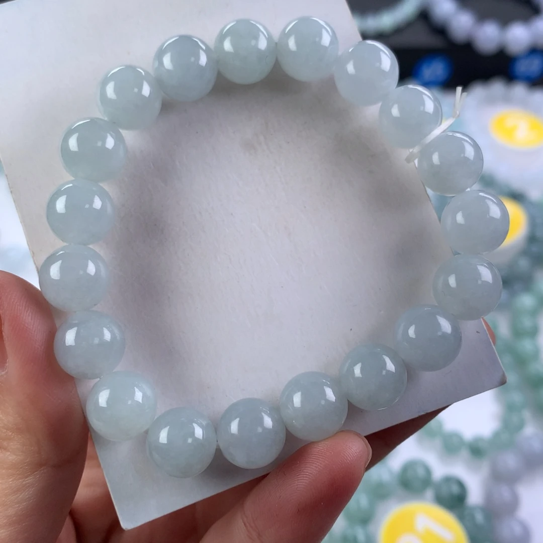 翡翠未镶嵌手链卡10