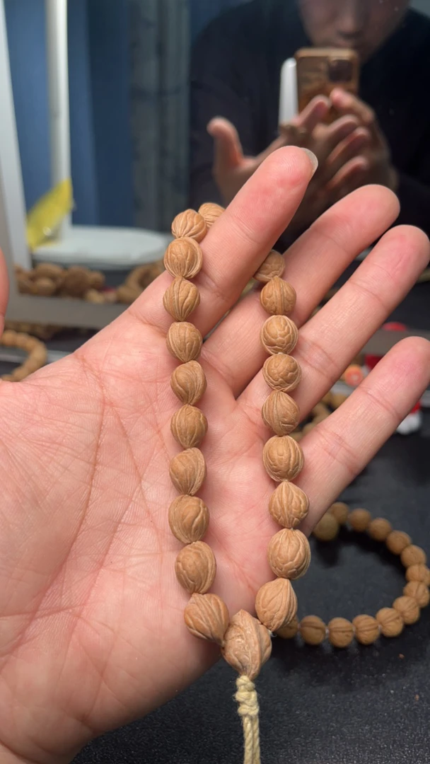 纯野生龙纹小桃核