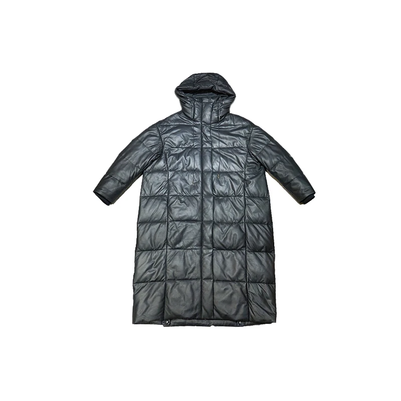 【U.M】北极绵羊皮鹅绒服黑金保暖国标90白鹅绒绒羽绒服