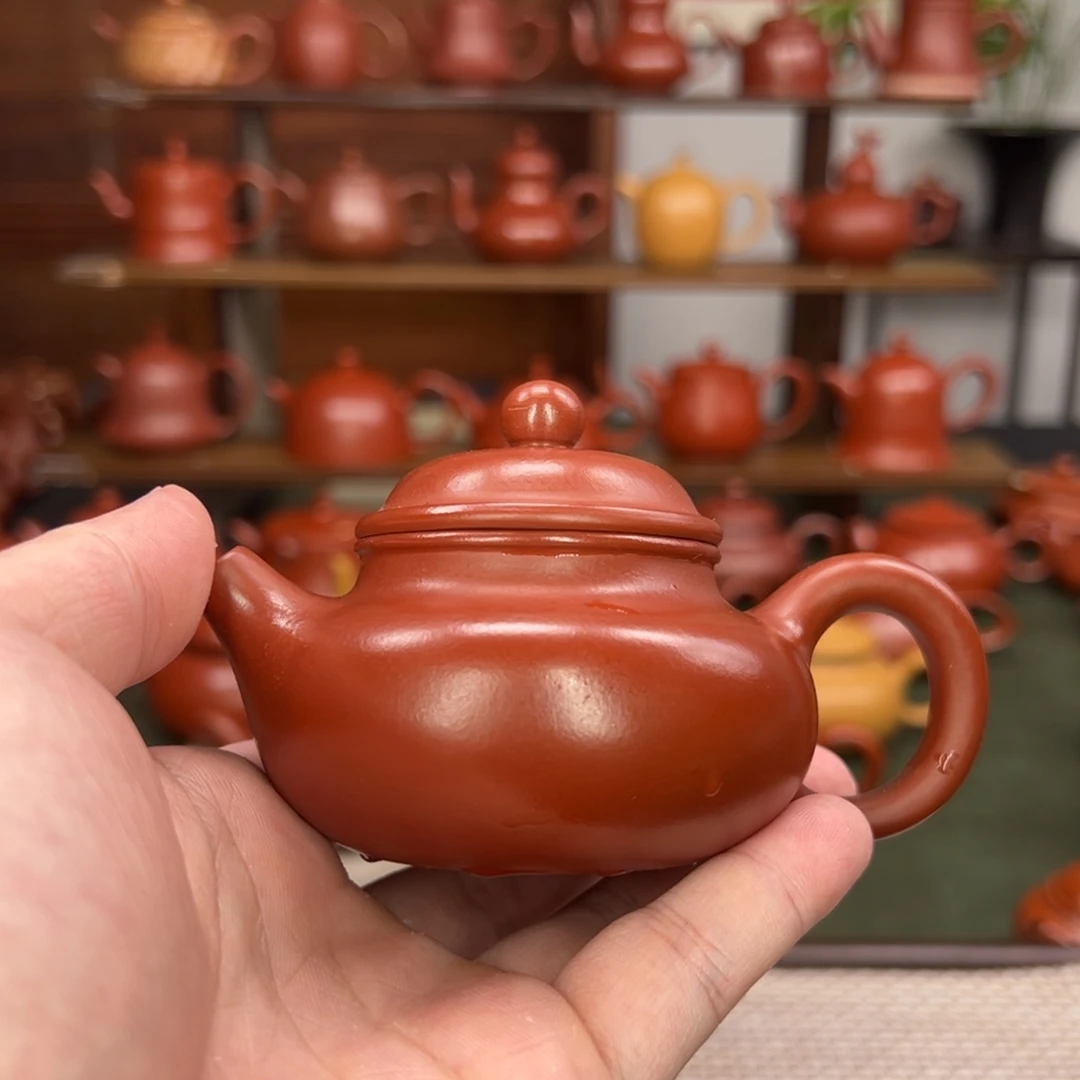 绝***_茶壶紫砂潮州手拉壶