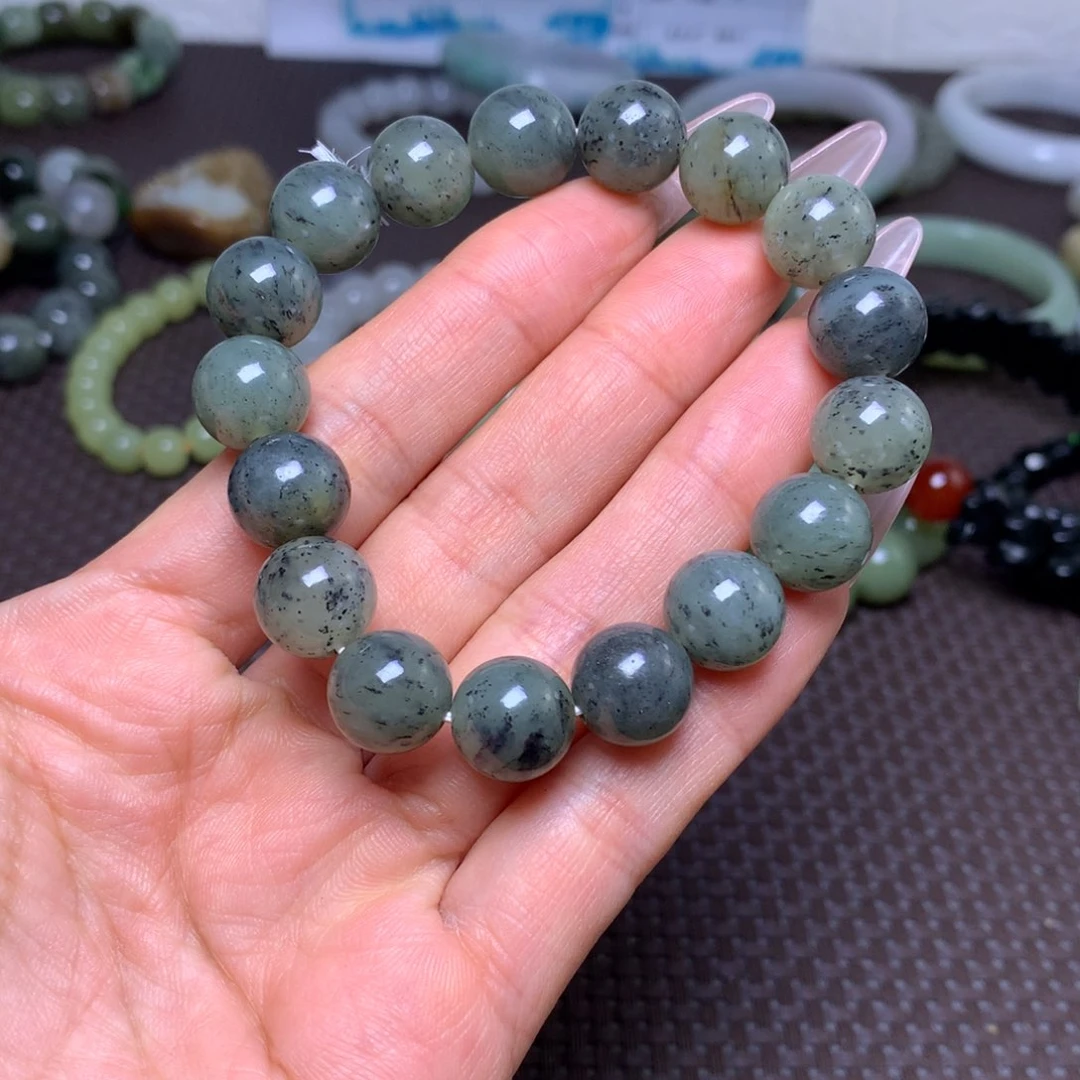 未镶嵌手串和田玉卡12