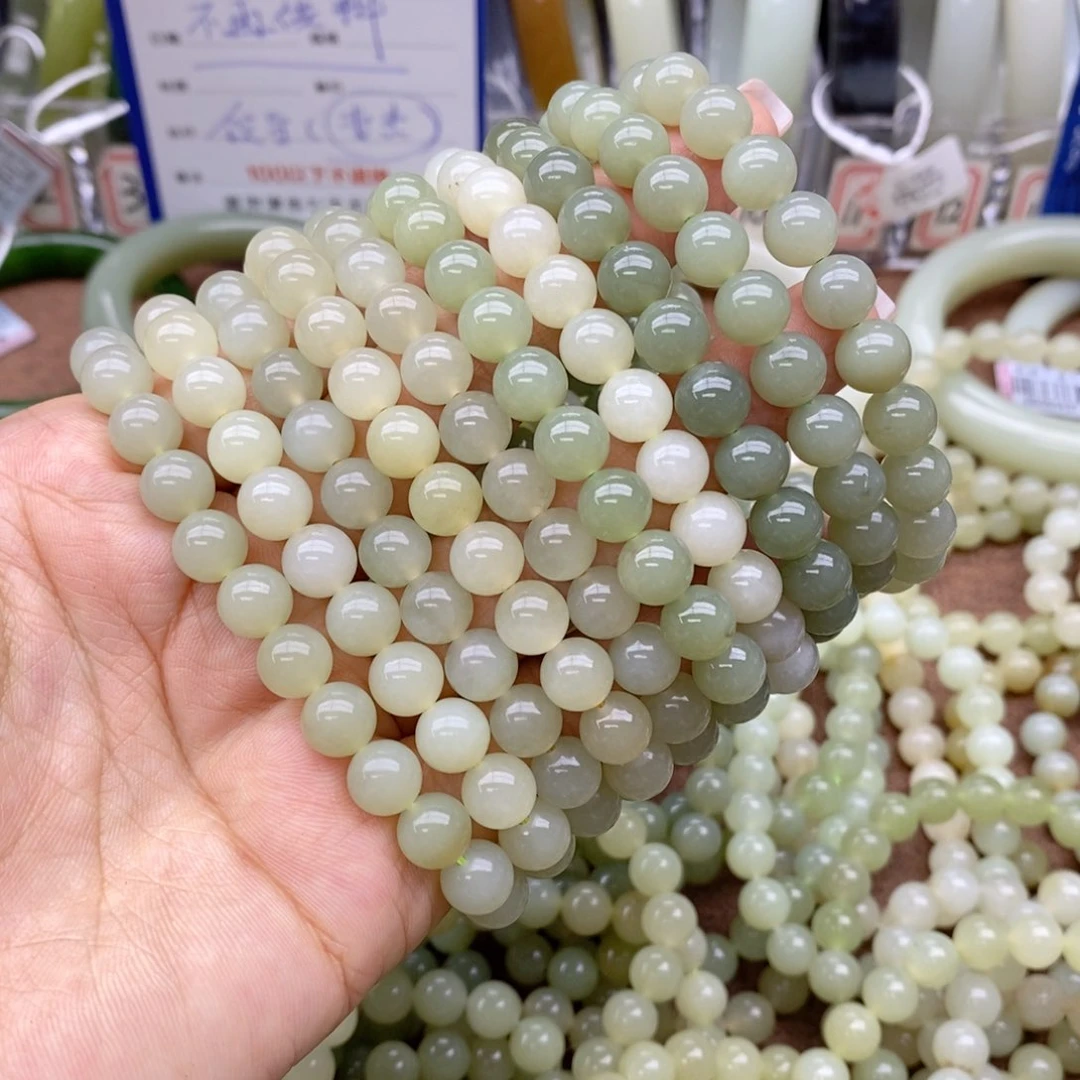 手串未镶嵌和田玉卡8