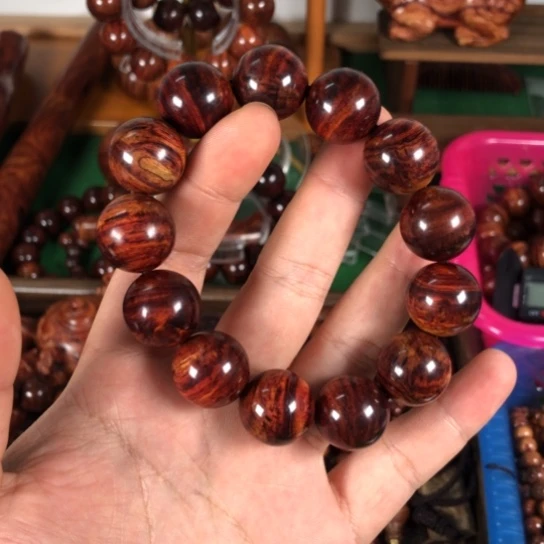 【闪购商品】手串/手链黄花梨/降香黄檀老*k18