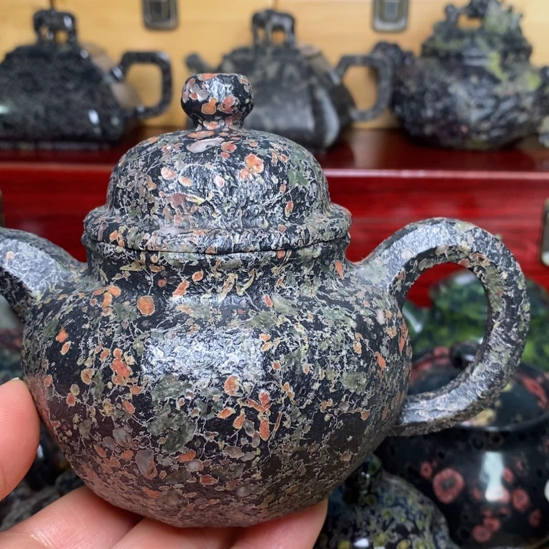 梅花玉十二方掇球壶240cc