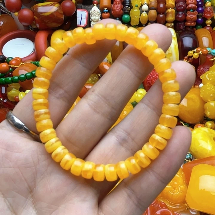 树脂制品39号飘花手链